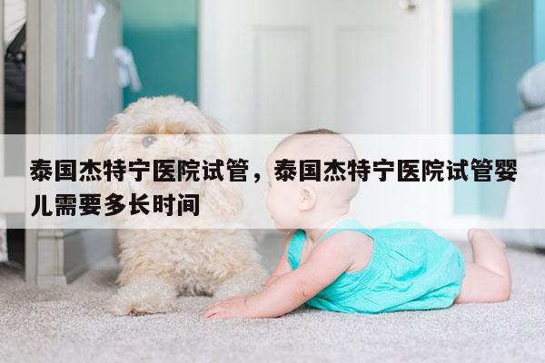 泰国杰特宁医院试管，泰国杰特宁医院试管婴儿需要多长时间