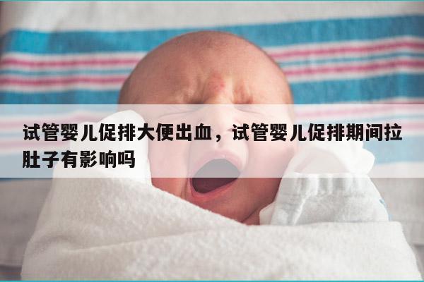 试管婴儿促排大便出血，试管婴儿促排期间拉肚子有影响吗