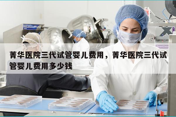 菁华医院三代试管婴儿费用，菁华医院三代试管婴儿费用多少钱