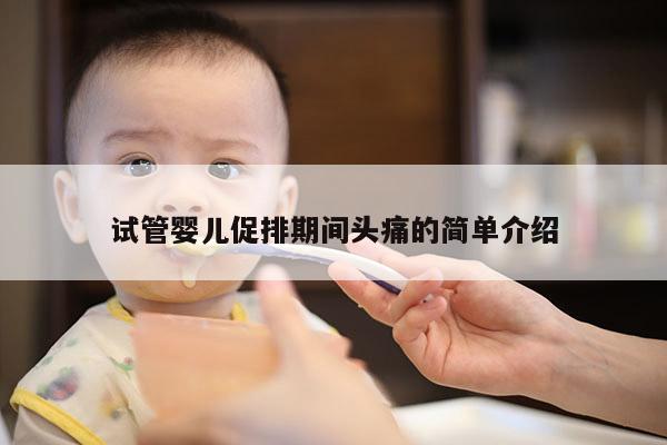 试管婴儿促排期间头痛的简单介绍