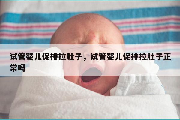 试管婴儿促排拉肚子，试管婴儿促排拉肚子正常吗