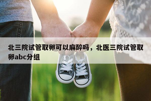 北三院试管取卵可以麻醉吗，北医三院试管取卵abc分组